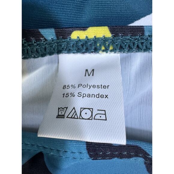 Adisputent Women High Waisted Bathing Suits Flounce Halter Bikini Two Piece Sz M - Picture 8 of 9